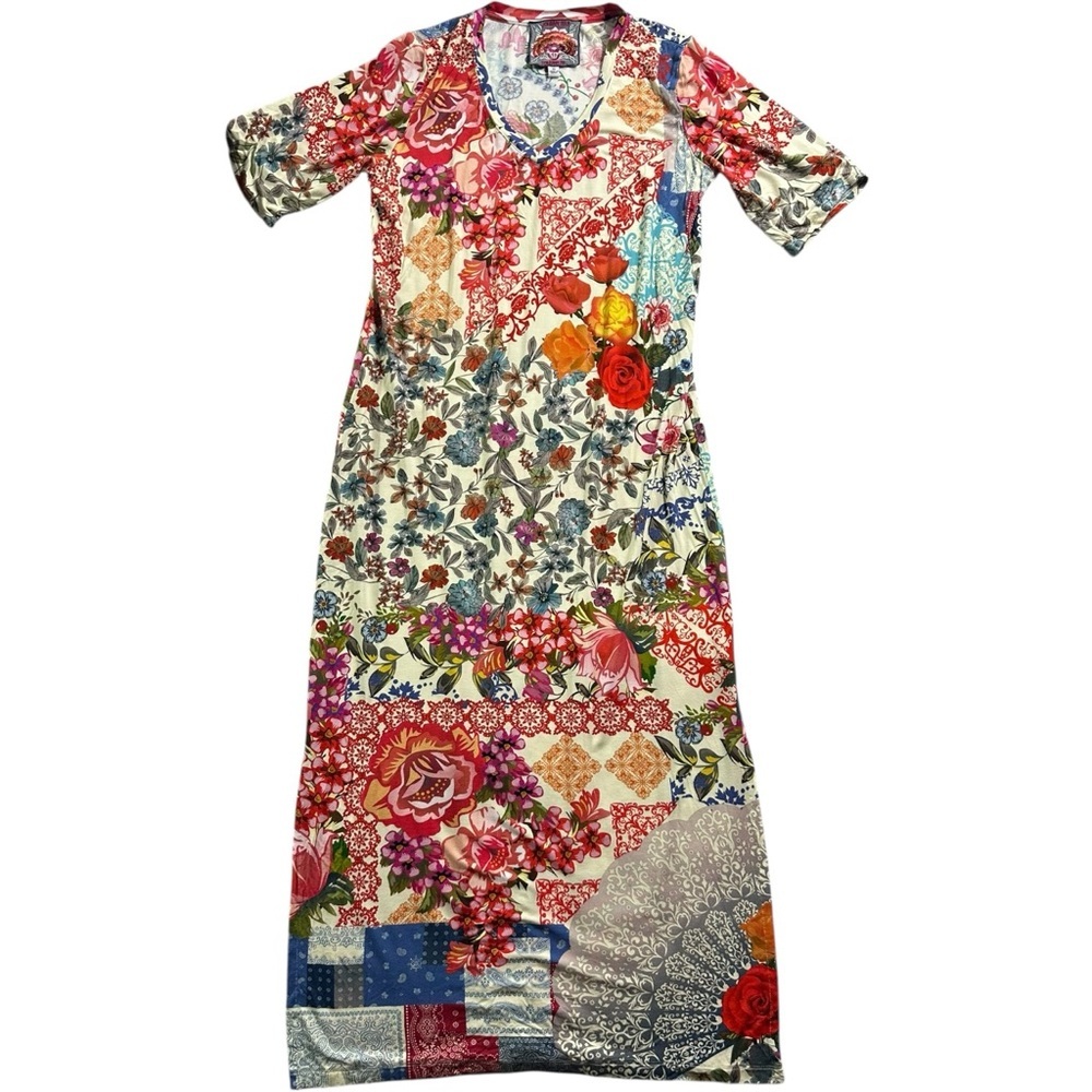 Johnny Was TANGO MAXI T‑SHIRT DRESS Size XS - Picture 2 of 7